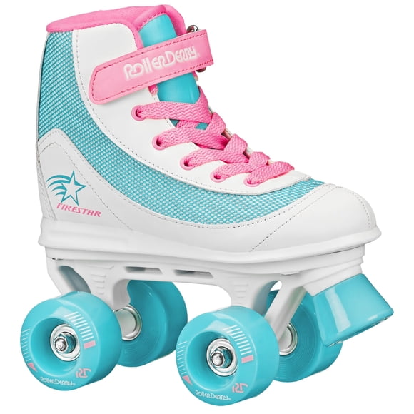 Patín sobre ruedas Roller Derby FireStar Youth Girl Bubblegum Sz 4