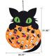 thumbnail image 3 of Juego de fieltro de calabaza para Halloween, decoraciones de calabaza de fieltro desmontables, para fiesta de Halloween (gato de calabaza), 3 of 4