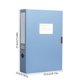 thumbnail image 3 of File Box Thickened Polypropylene Office Supplies Foldable A4 Retros-Style Document Box Plastic File Storage Box, 3 of 6