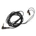 thumbnail image 4 of Earphone Cable, Headphone Cable Professional Flexible 3.5mm Plug  For SE846 For W10 For SE315 For UE900 Black, 4 of 8