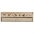 thumbnail image 3 of Double Layer Large Capacity Wooden Pencil CaseStationery Storage Case with Mini Blackboard, 3 of 8