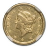 1849-O $1 Liberty Head Gold AU-55 NGC