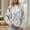 003 White, variant on Oplxuo Women's Floral Print Sweatshirt Long Sleeve Pullover Casual Crewneck Loose Fit Lightweight Fall Winter Tops