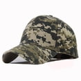 thumbnail image 5 of Gorra de entrenamiento militar para campamento de verano, gorra de béisbol deportiva con velcro y camuflaje, gorra táctica para exteriores, sombrero para el sol, 5 of 5