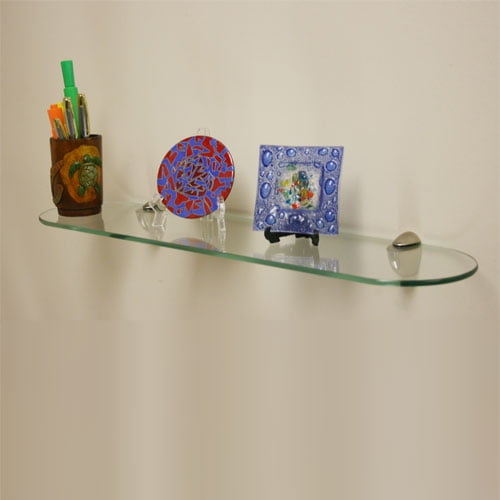 Clear Tempered Glass Shelf, Can You Paint Glass Shelves