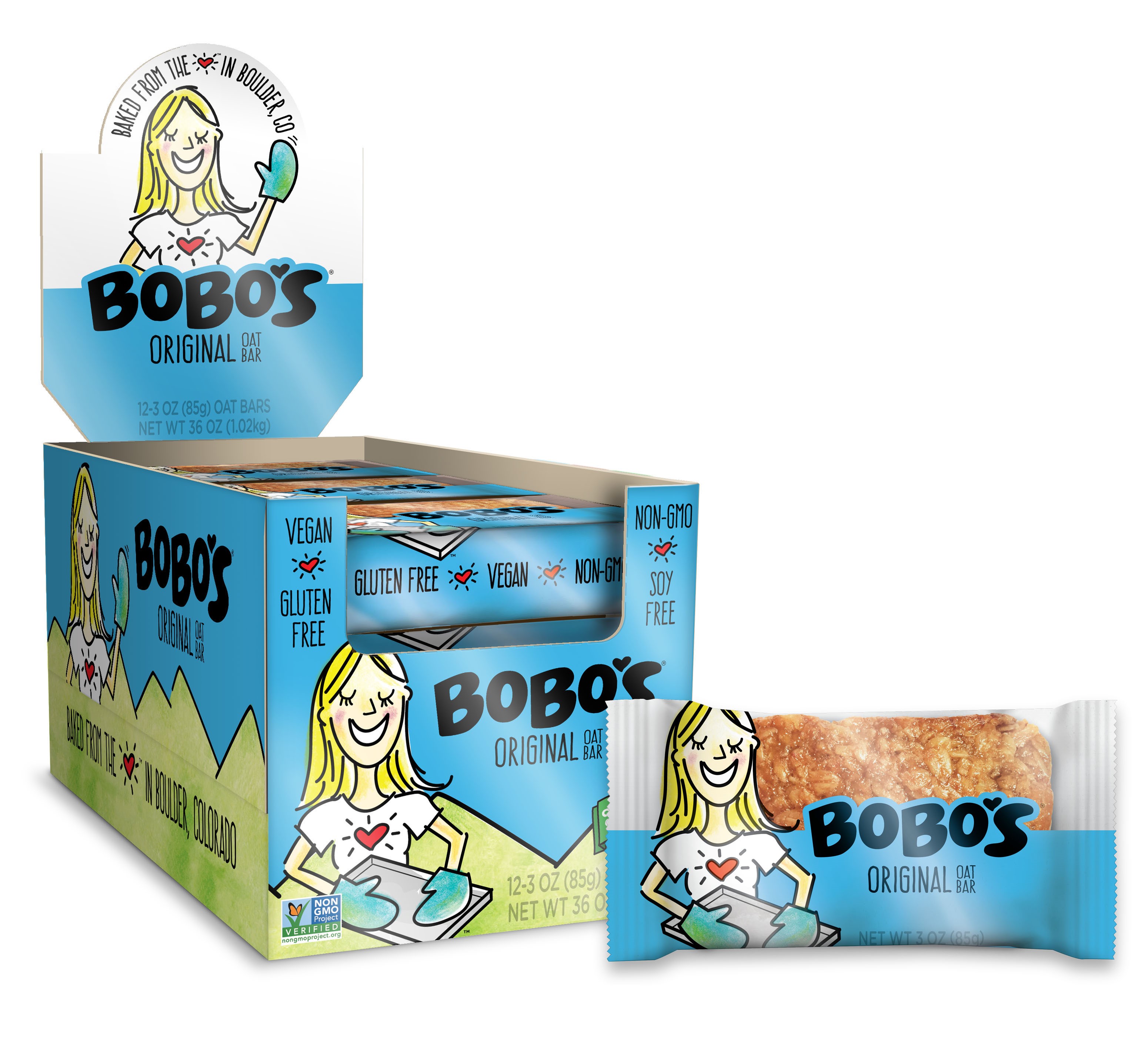 Bobo's Oat Bars All Natural, Original, 3 Oz
