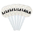 thumbnail image 1 of Laila Cupcake Picks Toppers - Set of 6 - Mutlicolored Speckles, 1 of 1
