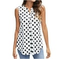 thumbnail image 1 of Camiseta sin mangas para mujer Sexy sin mangas con cremallera corazón hombro hueco Halter chaleco Pompotops lopia996655, 1 of 9