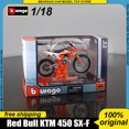 thumbnail image 2 of In Stock 1:18 Red Bull 2018 Ktm 450 Sk-F Dakar Rally Moto Alloy Miniature Diecast Model Rally Bike Model Toys Kids Gift KTM 450 SK-F, 2 of 6
