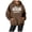 Z001-Coffee, variant on Class of 2026 Hoodies Women Drawstring Senior Gifts Graduation Pullover Tops Long Sleeve Casual Relaxed Fit Sweatshirts