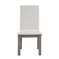 thumbnail image 3 of Nailhead Trimmed Beige Chairs / Great for Modern Dining Settings, 3 of 4