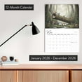 thumbnail image 4 of Dadiaei Forest Animals Calendar 2026 Wall Calendar 12 Month Whimsical Nature Scenes for Home Office Decor Nature Lovers Art Monthly Planner Gift, 4 of 6