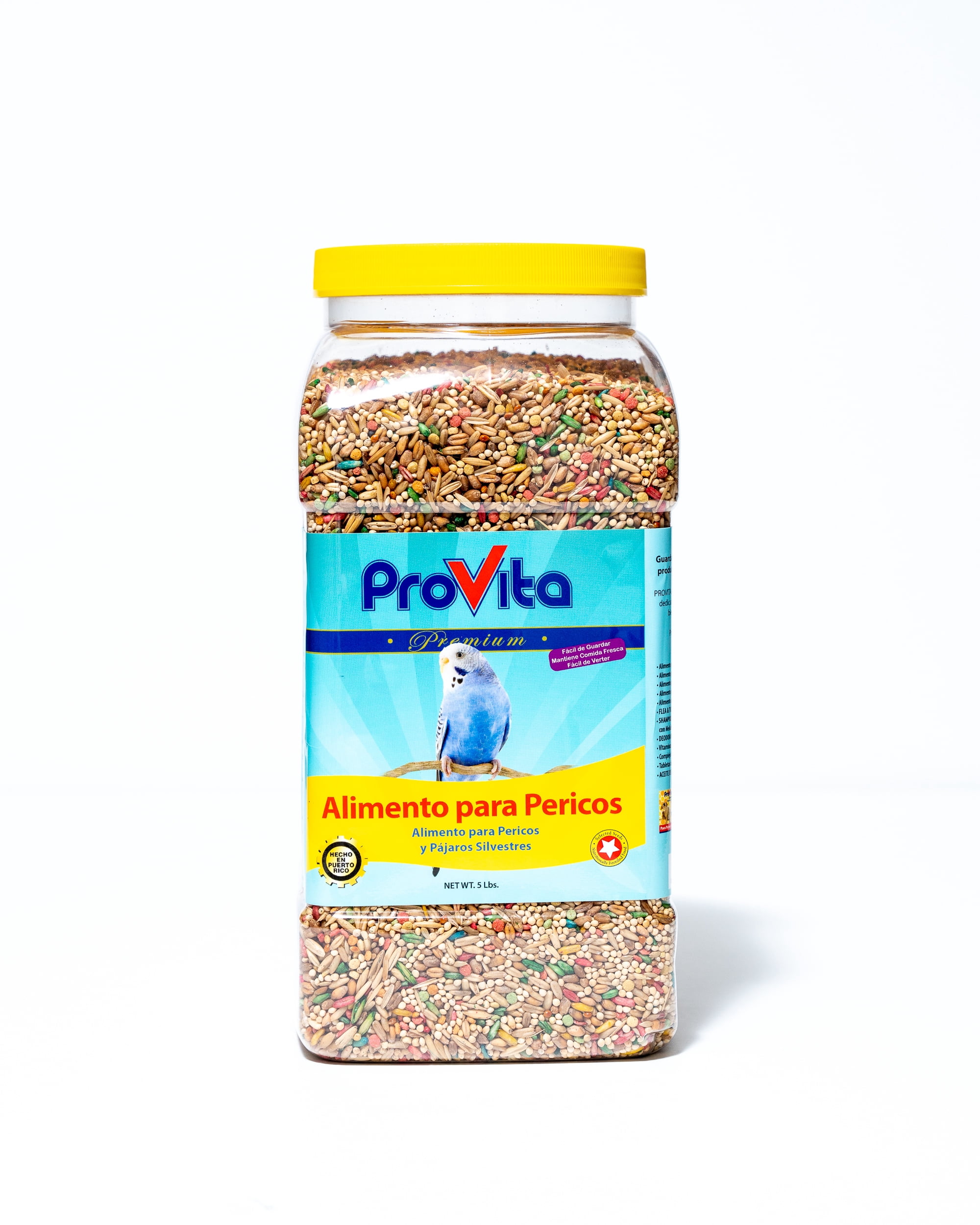 Provita Premium Seed for Parakeets, 5lb. Jar