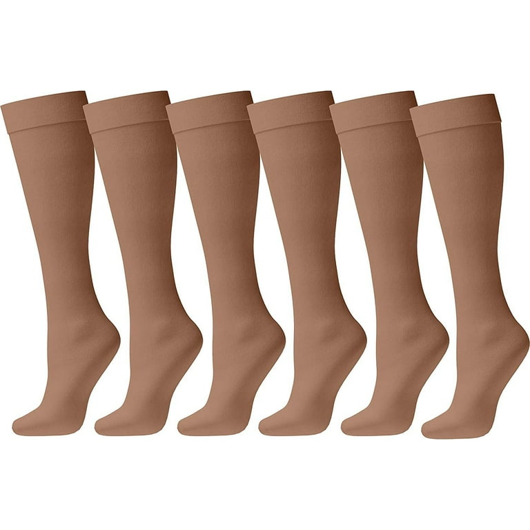 Womens nylon cheap dress socks