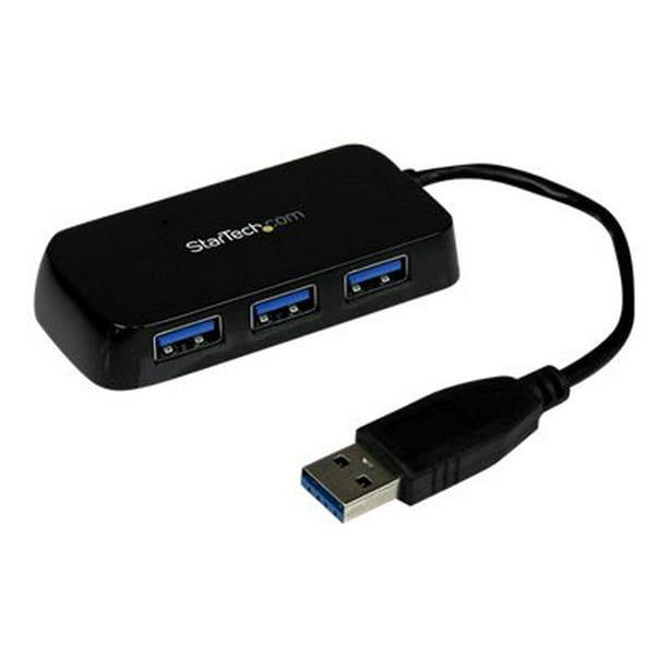 4Port USB 3.0 SuperSpeed Hub Portable Mini Multiport