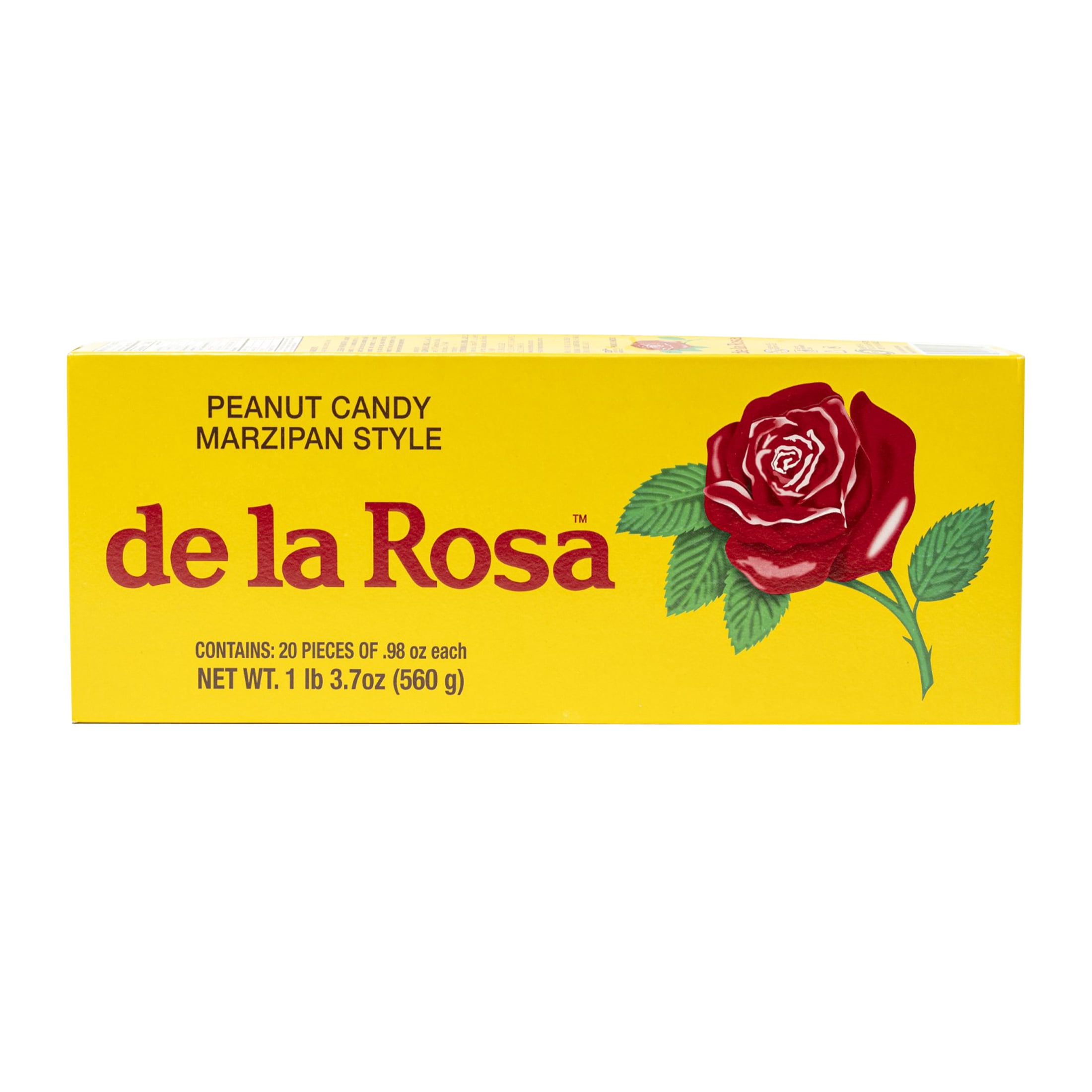 (24 pack) De La Rosa Mazapan Style Mexican Peanut Candy, 20 Count