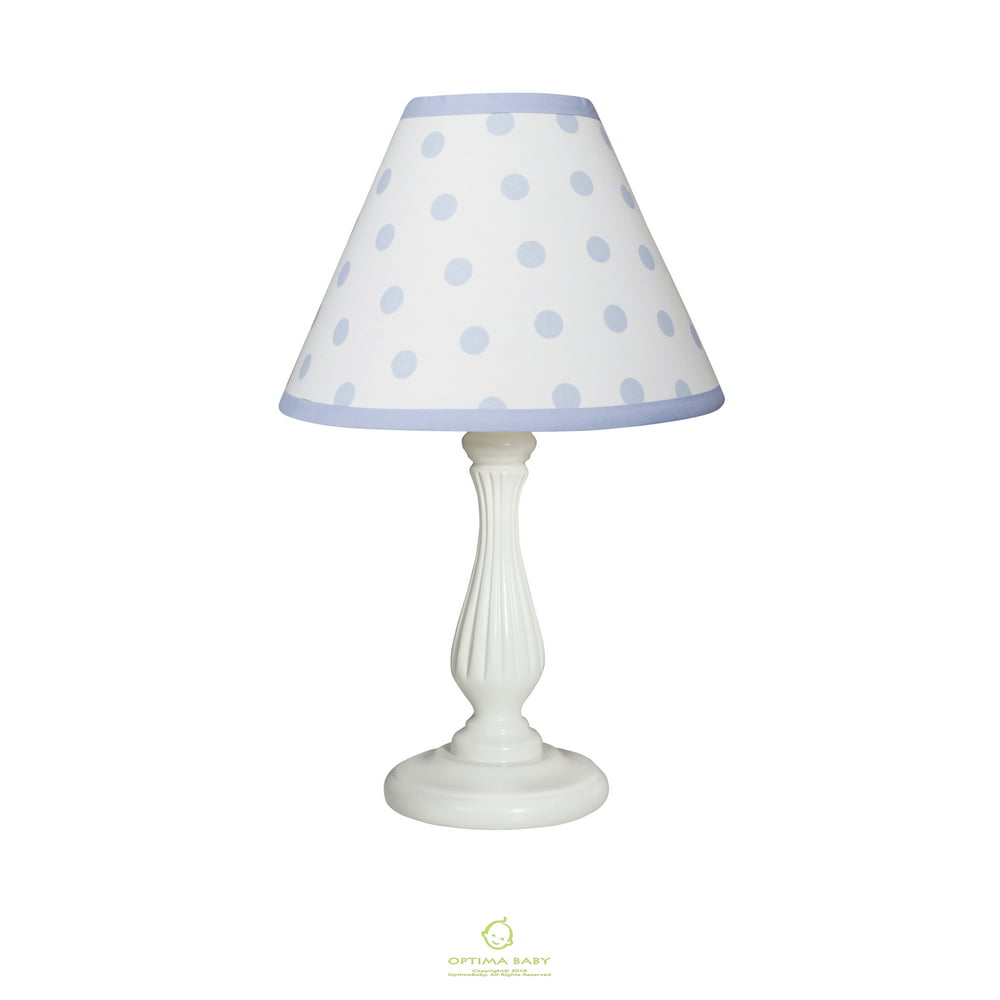 OptimaBaby Blue Grey Chevron Lamp Shade Without Base - Walmart.com ...