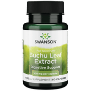 Swanson Full Spectrum Buchu Leaf 4:1 Extract 100 mg 60 Capsules