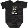 thumbnail image 3 of Inktastic Schnauzer Pup Boys or Girls Baby Bodysuit, 3 of 5