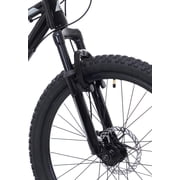 24 Ozark Trail Timber Mountain Bicycle, 8 Speed, Black, Fits Riders 46 - 56, Teen