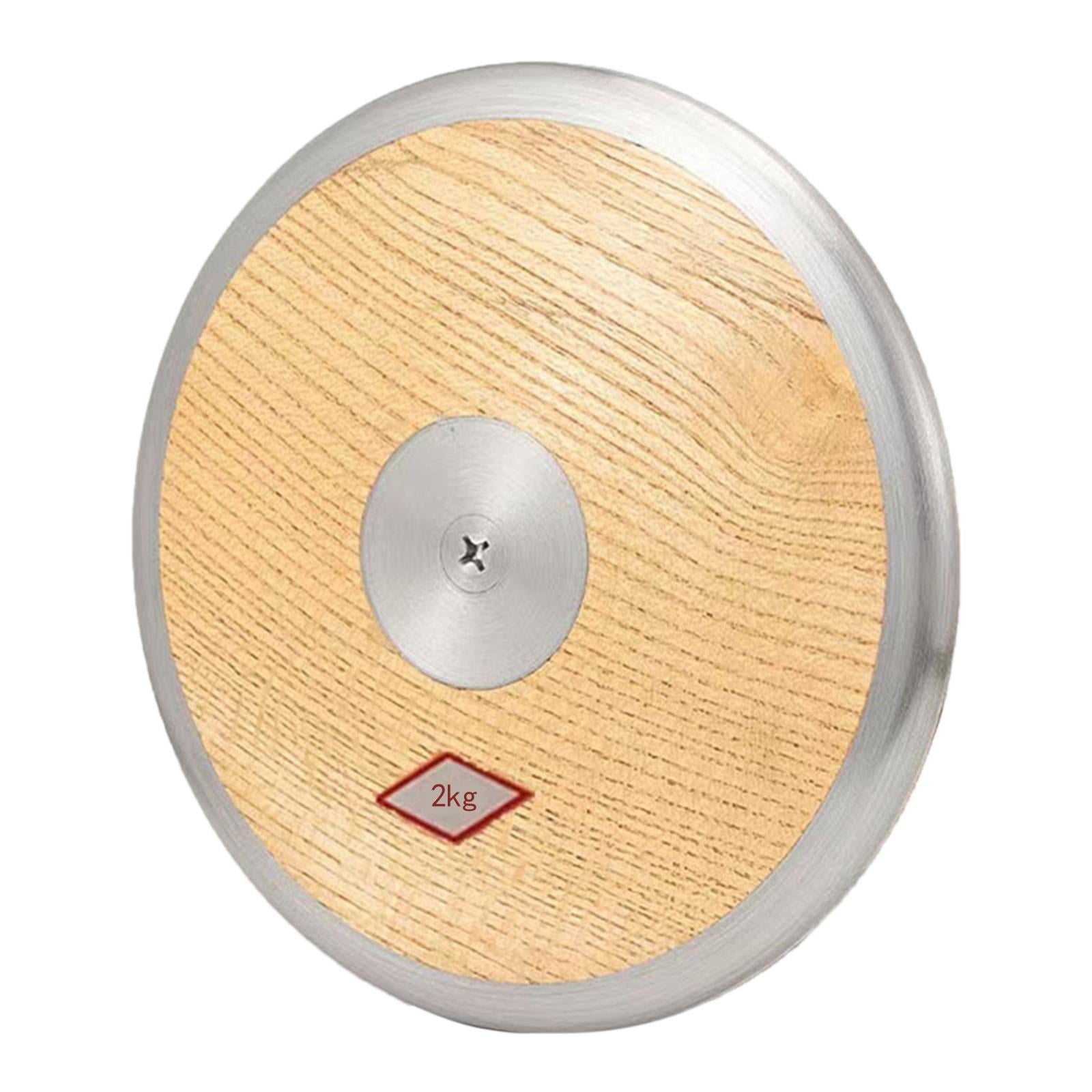 Wswqop Discus training for track and field, discus practice, competition, multi-purpose 2kg