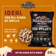thumbnail image 3 of Bear Mountain BBQ All-Natural Hardwood Hickory Smoker Pellets, 20 Pounds, 3 of 12