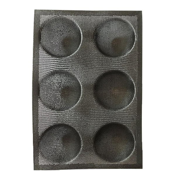 Formas De Hamburguesa De Silicona Antiadherente De Silicona Para Hornear Bandeja Perforada