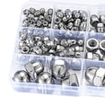 thumbnail image 4 of Almencla 165x Acorn Cap Nuts Hex Dome Cap Assortment Female Thread bolt Cap Dome Nuts, 4 of 8