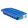 thumbnail image 4 of Rubbermaid 2879-RD-PERI Blue Plastic Ice Cube Trays - 2 Pack, 4 of 6