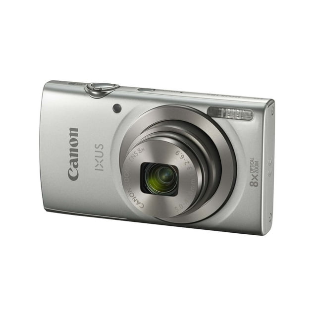 Canon PowerShot IXUS 185 / Elph 180 20.0MP 720p 2,7" LCD Digital Camera (Silver)
