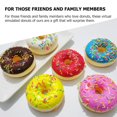 thumbnail image 2 of LOVEVER6 Pcs Beignets de Simulation Jouets pour Enfants Mariage Pu, 2 of 6