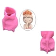 thumbnail image 1 of 2x de resina 3D para plantas suculentas, de silicona para niñas, para macetas , para macetas, para bolígrafos Soledad Molde de silicona, 1 of 10