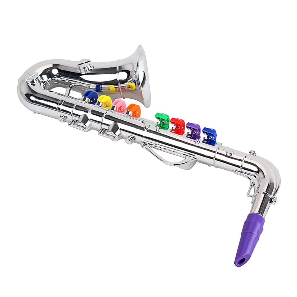 Junior Toy Saxophone Instrument Musical Toy Sax Children Kids Educational Toy 