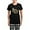 With Checker Pant, variant on CafePress - Gold Norse Dragon Women's Dark Pajamas - Women's Short Sleeve Print T-Shirt and Pants Dark Cotton Pajama Set