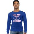 thumbnail image 2 of Go All Out Oh My Josh Long Sleeve T-Shirt Mens, 2 of 3