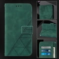thumbnail image 6 of Phone Case for Blackview Shark 6 Wallet PU Leather Case with Card Slots Kickstand Shockproof Magnetic Flip Phone Cover, Green, 6 of 7