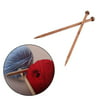 Useful 36PCS 18 Sizes 36cm Single Pointed Bamboo Knitting Needles Set Kit 2.0mm - 10.0mm PK Smooth Crochet Tool