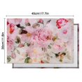 thumbnail image 5 of Pioneer Flower Floral Print Pattern Summer Placemats Table Placemats Set Of 4-Linen Kitchen Washable Placemats Table Mats 12x18 Inch Non-Slip Heat Resistant, 5 of 5