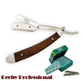 thumbnail image 5 of Wooden Handle Stainless Steel Straight Razor Shaving Tool Shave RASIERER RAPADA, 5 of 7