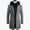 Gray, variant on XMMSWDLA 2022 Men Tops Winter Coat Slim Fit Long Coat Business Coat With Stand-Up Collar Winter