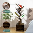 thumbnail image 5 of Tree Shaped Bookshelf Home Decorative Book Rack Multi Layer Storage Shelf for Living Room Study Bedroom Office, 5 of 9