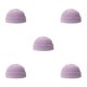 thumbnail image 1 of Qarigey Gorro cómodo para mantener el calor durante mucho tiempo, gorro de lana de servicio multiusos, accesorios de ciclismo, gorras de calavera de Púrpura 5piezas, 1 of 6