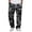 34#Dark Gray, variant on Men Elastic Drawstring Waist Camo Sweatpants Wide Leg Loose Fit Soft Athletic Jogger Streetwear Trousers With Side Pockets 2XL