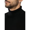thumbnail image 6 of X RAY JEANS Mens Turtleneck Sweater Pullover, Black, M, 6 of 10