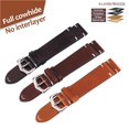 thumbnail image 3 of 18mm  20mm 22mm 24mm Full Skin Soid Cowhide Band Retro  Leather Watchband Oil Discoloration Strap For Wristwatch, 3 of 7