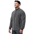 thumbnail image 3 of Wrangler ATG Men's Performance Long Sleeve Full-zip Cable Trailblazing Sweater Jacket, Size S-2XL, 3 of 11