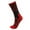 Black & Red, variant on Brybelly Basketball Compression Socks, Black & Red - Medium