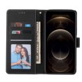 thumbnail image 3 of Compatible with iPhone 11 Pro Max Premium Vintage PU Leather Magnetic Closure Case with Strap Flip Cover, 3 of 5