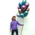 thumbnail image 3 of Shisuyan Balloon Silver 50Pcs 10 Inches, 3 of 8