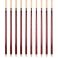 thumbnail image 2 of Lot de 10 Pointes de Billard ASKA L3 Rouges, 58 Pouces Érable Canadien, Pointe Rigide 13 mm, Poids Mixtes, 2 of 5